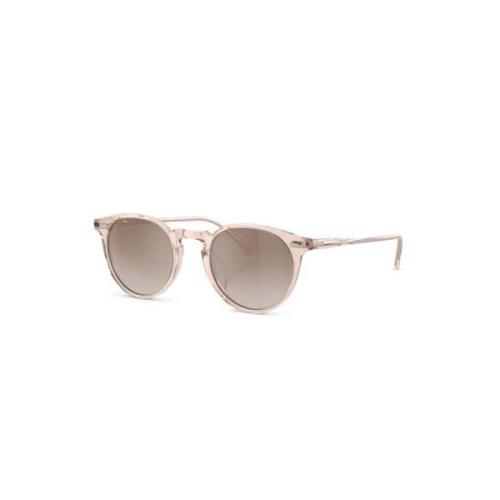 Oliver Peoples Röda Sungles med Originaltillbehör Pink, Unisex