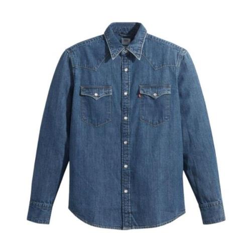 Levi's Jeansskjorta Blue, Herr