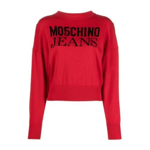 Moschino Stilfull Tröja Red, Dam