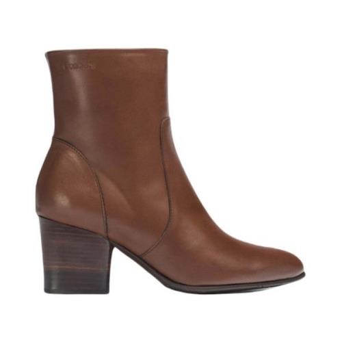 Wonders Klassisk Cowboy Stil Ankelboot Brown, Dam