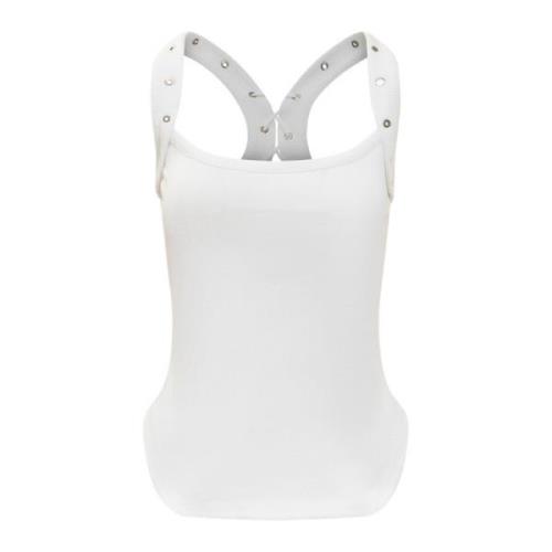 The Attico Costina Tanktop White, Dam