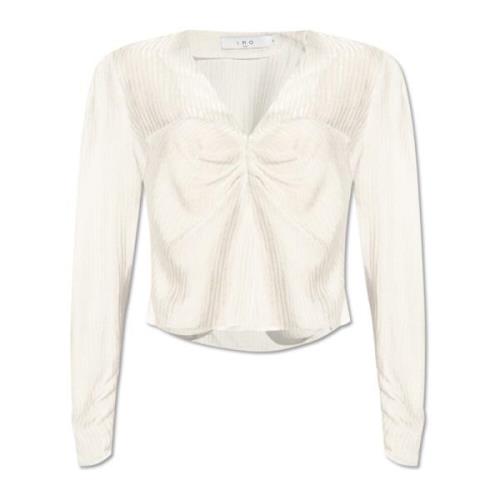 IRO Imae jacquard topp White, Dam