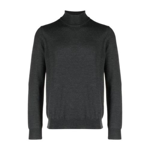 Corneliani Ull Rollneck Sweater Gray, Herr