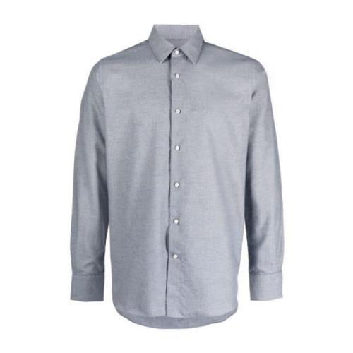 Canali Formal Shirts Gray, Herr