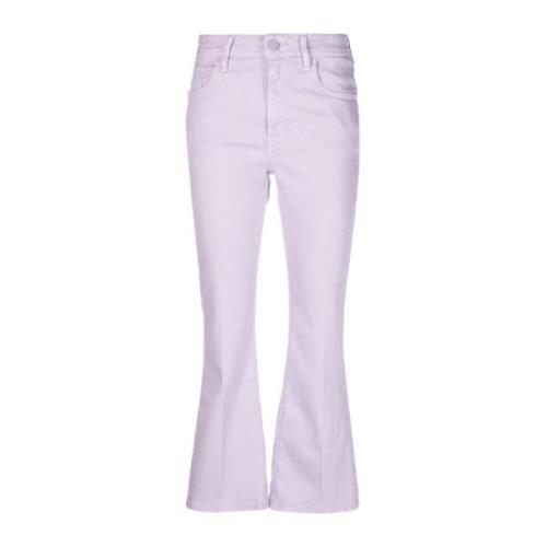 Jacob Cohën Flared Jeans med Interna Detaljer Purple, Dam