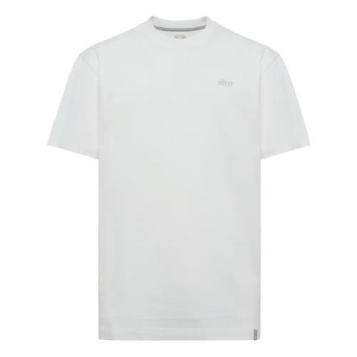 Boggi Milano Bomullsblandad T-shirt White, Herr