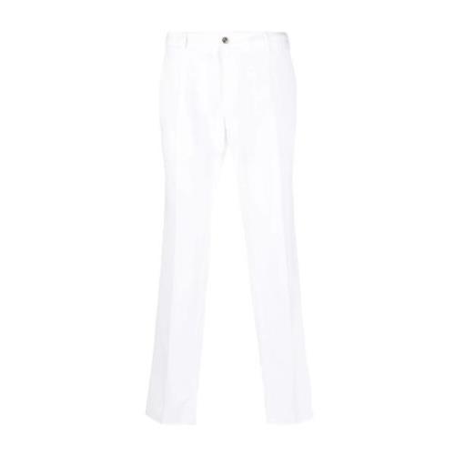 PT Torino Leather Trousers White, Herr
