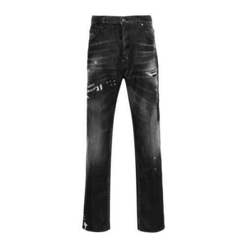 Dsquared2 Blåa Ss24 Herr Jeans Blue, Herr