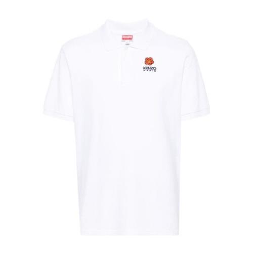 Kenzo Vita T-shirts Polos för Män White, Herr