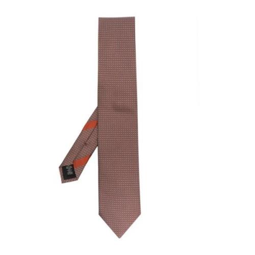 Ermenegildo Zegna Slipsar Orange, Herr