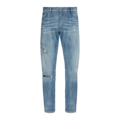 Dolce & Gabbana Slitna jeans Blue, Herr