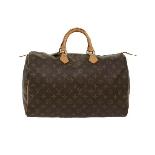 Louis Vuitton Vintage Pre-owned Canvas handvskor Brown, Dam