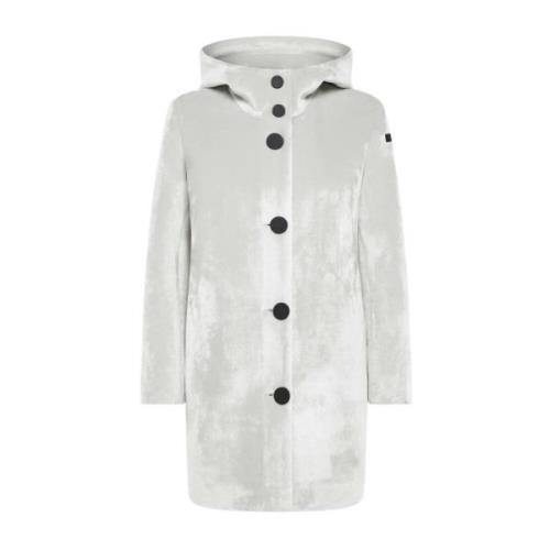 RRD Klassisk Vit Velvet Parka White, Dam