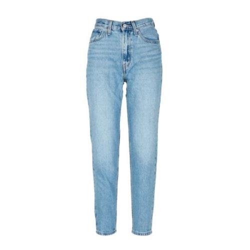 Levi's 80-tals Mom Denim Jeans Blue, Dam