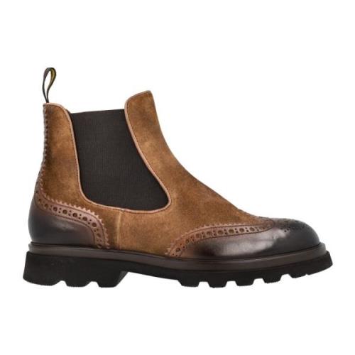 Doucal's Modernt Klassiska Ankelboots Brown, Herr