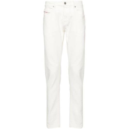 Diesel Vita Slim Fit Jeans White, Herr