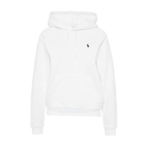 Polo Ralph Lauren Huvtröja med broderad logotyp White, Dam