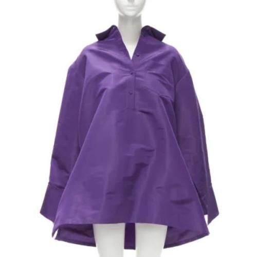 Valentino Vintage Pre-owned Silke toppar Purple, Dam