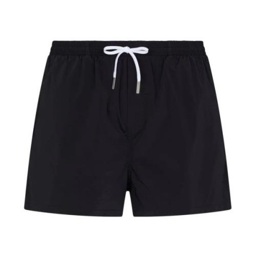 Dsquared2 Logo-Puller Badshorts Black, Herr