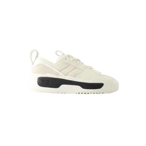 Y-3 Laeder sneakers White, Dam