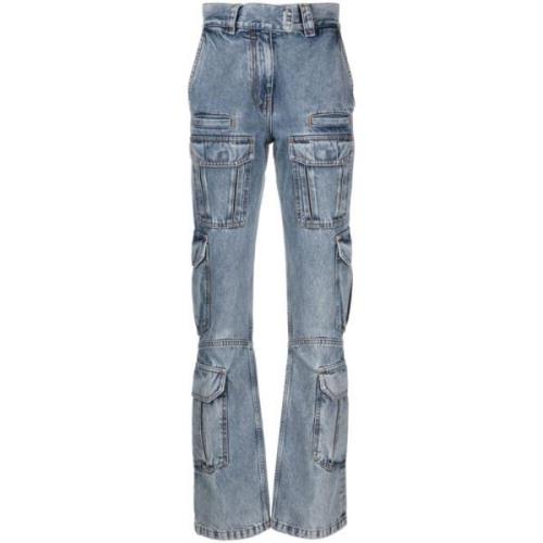 Givenchy Ljusblå Denim Jeans Blue, Dam