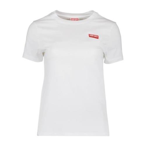 Kenzo Logo Print T-Shirt White, Dam