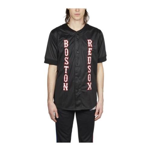 Marcelo Burlon Kortärmad skjorta Black, Herr