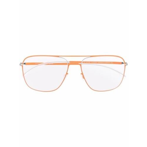 Mykita Orange Optisk Båge, Stilren och Mångsidig Orange, Unisex