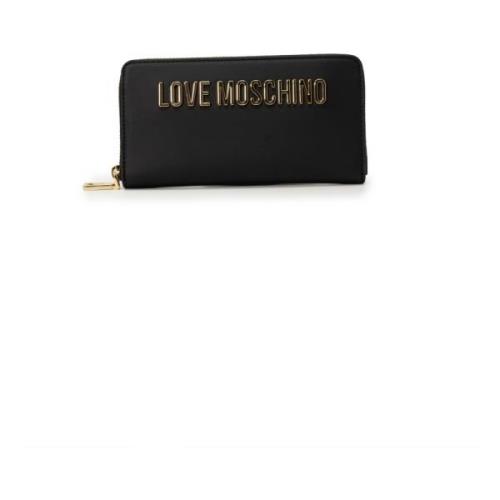 Love Moschino Stor Damplånbok Black, Dam