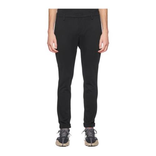 Dondup Stretch Jerseybyxor Black, Herr