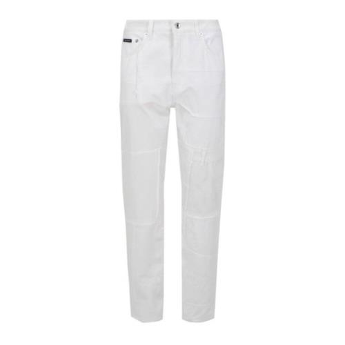 Dolce & Gabbana Vita Ss23 Dam Jeans White, Dam