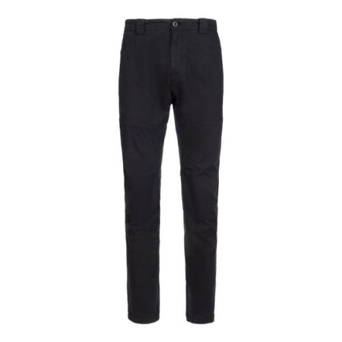 C.p. Company Stretch Sateen Chino Byxor Black, Herr