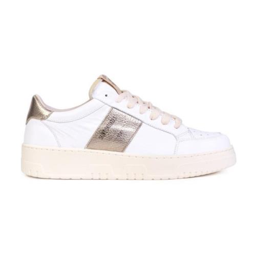 Saint Sneakers Bia/Oro Läder Sneakers White, Dam