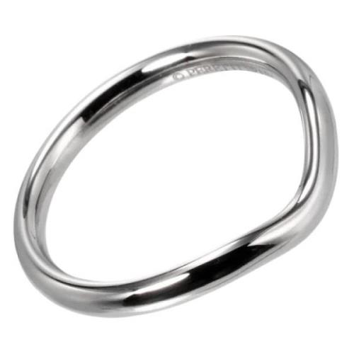 Tiffany & Co. Pre-owned Pre-owned Platina ringar Gray, Dam