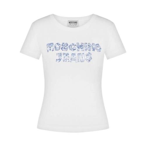 Moschino Vita T-shirts och Polos White, Dam