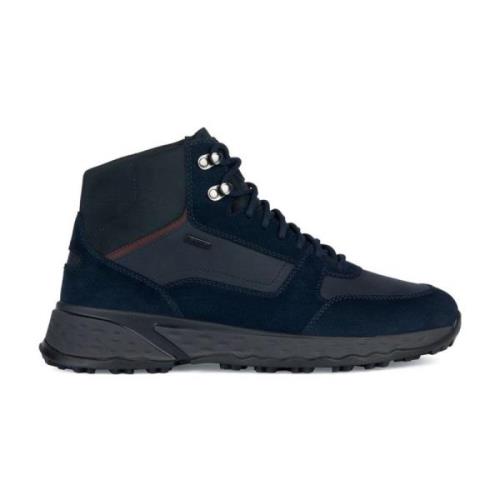 Geox Blå Sport Sneakers Blue, Herr