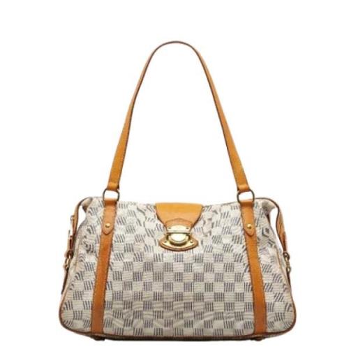 Louis Vuitton Vintage Pre-owned Canvas louis-vuitton-vskor White, Dam