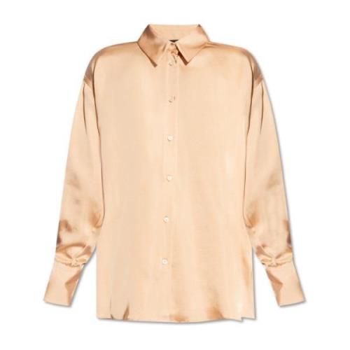 Fabiana Filippi Satinblus Beige, Dam