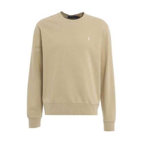 Ralph Lauren Beige Klassisk Sweatshirt Beige, Herr