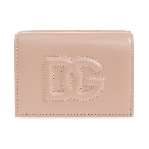 Dolce & Gabbana Plånbok med logotyp Beige, Dam