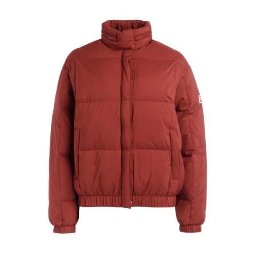 Kenzo Bordeauxfärgad Bomberjacka Red, Dam