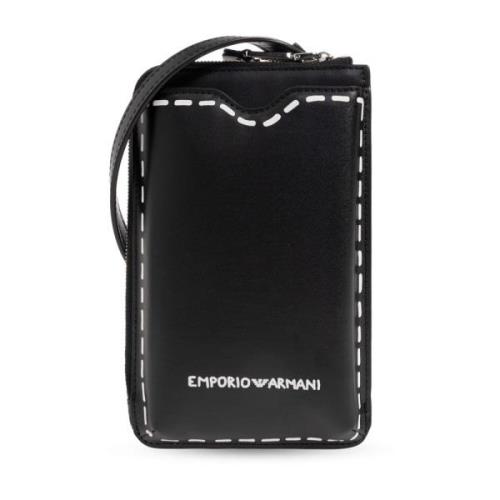 Emporio Armani Fäst telefonhållare Black, Dam