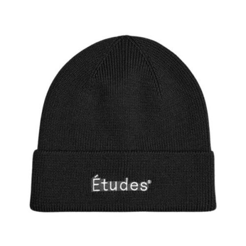 Études Stilren Vinter Beanie Mössa Black, Herr