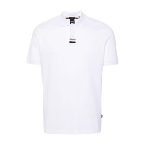 Hugo Boss Stilfull Jersey för Män White, Herr