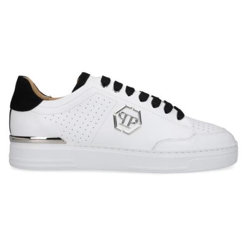 Philipp Plein Speed Låg Topp Sneaker Usc0537 White, Herr