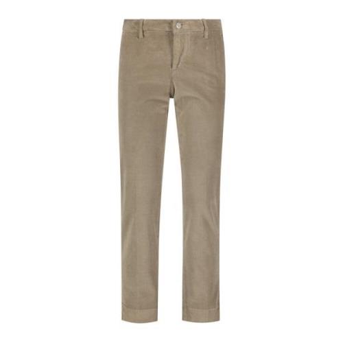 Re-Hash Donatella Crop Chinos för kvinnor Beige, Dam