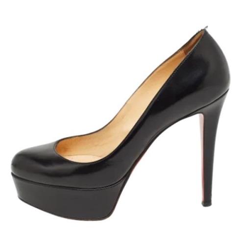 Christian Louboutin Pre-owned Pre-owned Laeder klackskor Black, Dam