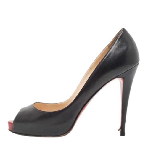 Christian Louboutin Pre-owned Pre-owned Laeder klackskor Black, Dam