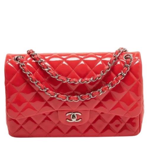 Chanel Vintage Pre-owned Laeder chanel-vskor Red, Dam