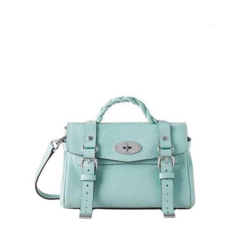 Mulberry Grön Akryl Crossbody Väska Blue, Dam